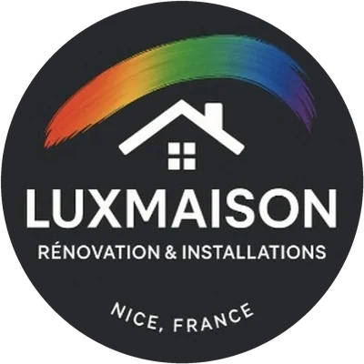 Logo Luxmaison, électricien et rénovation à Nice